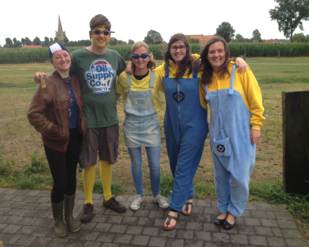 ondertussen al allemaal aan het werk maar was een goed teamtje !
